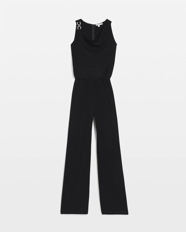 Travelers Drape Neck Jumpsuit - image 5